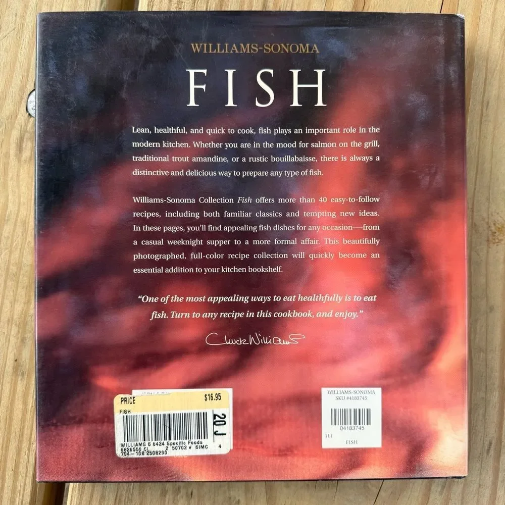 Williams‎ Sonoma Collection Cookbook Set: Risotto Fish Bread vintage books decor